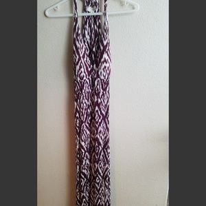 Empire waist maxi dress
